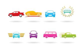 Logos de coches vector