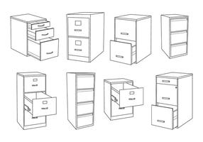 Free File Cabinet Vector