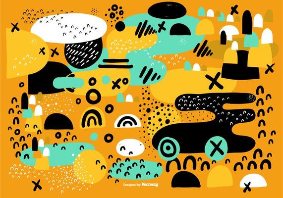 Abstract Organic Background Vector 