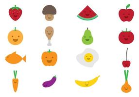 Kids Food Icon vector