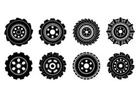 Libre Tractor Tire Vector