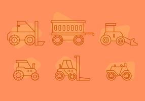 Free Tractor Tire Vector 3