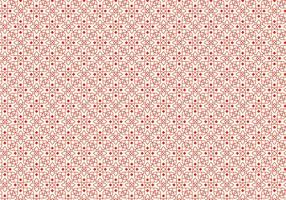 Red Outlined Pattern vector