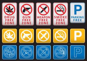 Free Zone Signs