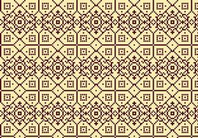 Outline Stitching Pattern vector