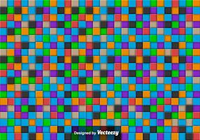 Vector Abstract Background With Colorful Tiles