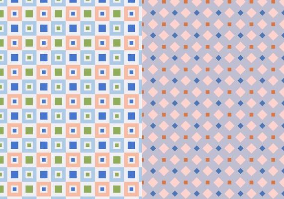 Two Set Geometric Pattern