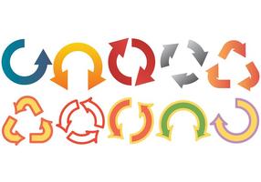 Free Roundabout Icons Vector