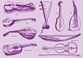 Stringed Instruments vector