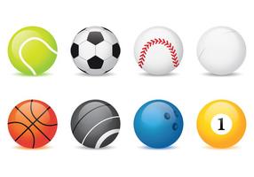 Sport Balls Collection vector