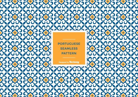 Free Portuguese Tile Vector Pattern