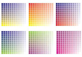 Colour Swatches Vector