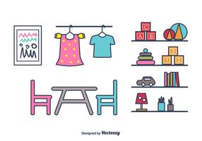 Kids Stuff  Vector 