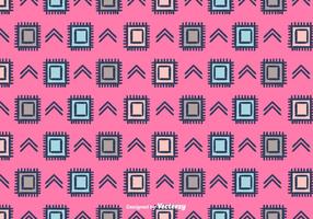 Ethnic Vector Pattern Background