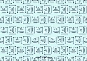 Outline Geometric Pattern vector