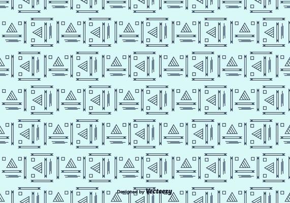 Outline Geometric Pattern