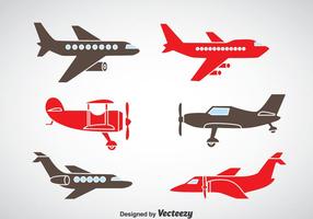 Plane Icons Vector
