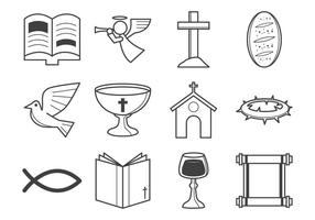 Christian Religion Icon Vector