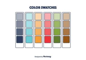 Color Swatches Vector