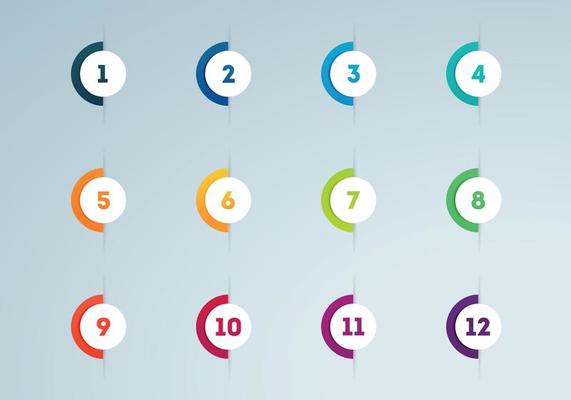 Bullet Points Vector