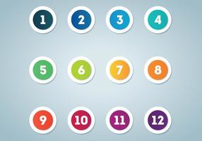 Bullet Points Vector