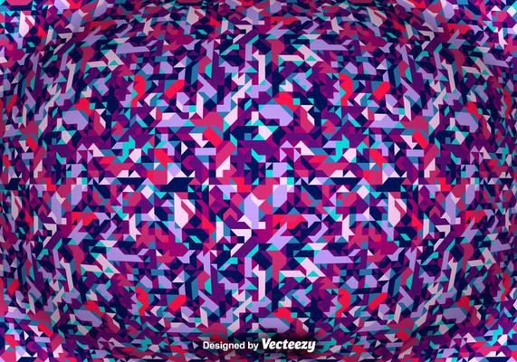 Vector Abstract Background With Geometric Shapes