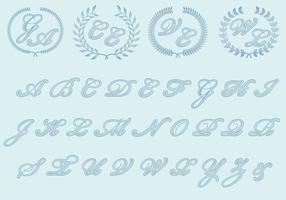 Wedding Monograms vector