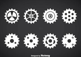 Clock Gears Vector Set