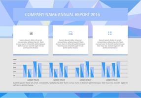 Free Annual Report Vector Presentation 6