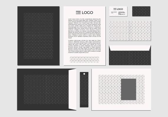 Free Greyscale Identity Vector 4