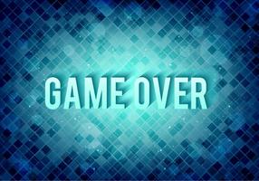 Free Vector Pixel Message Game Over