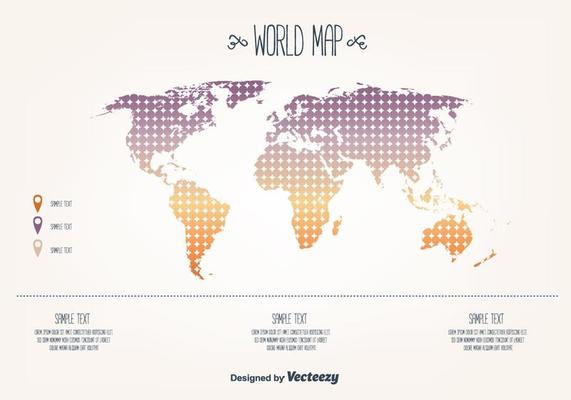 World Map Free Vector Art - (27,453 Free Downloads)