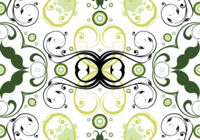 Fondo floral del modelo vector