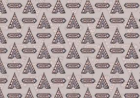 Free Vector Tipi Pattern