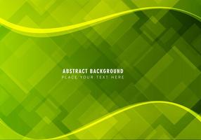 Vector Abstract Green Background