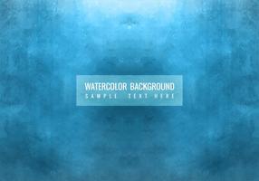 Vector Blue Watercolor Background