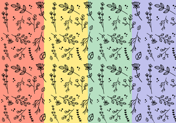 Free Floral Pattern Vector