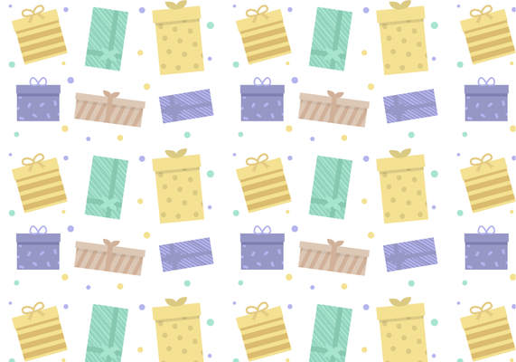 Gift Pattern Vector