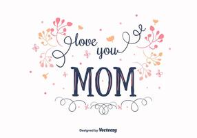 Mom Vector Background