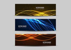 Vector Colorful Headers