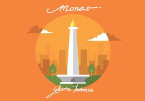 Monas Vector Art