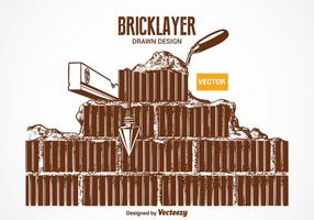 Free Vector Bricklayer Design