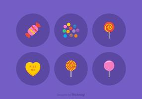 Free Candy Vector Icons