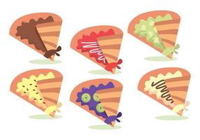 Crepes Vector Set