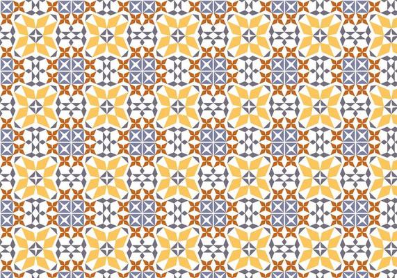 Portuguese Tile Vector Pattern