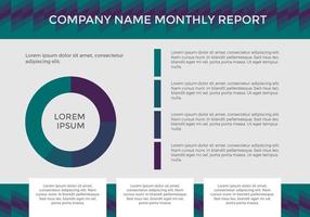 Free Annual Report Vector Presentation 12