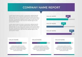 Free Annual Report Vector Presentation 11