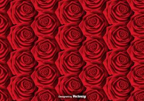 Vector Roses Background - SEAMLESS PATTERN