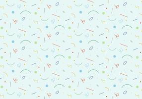 Colorful Outline Pattern vector