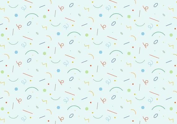 Colorful Outline Pattern